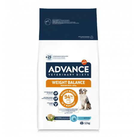 Croquettes pour chien Advance Vet dog obesity