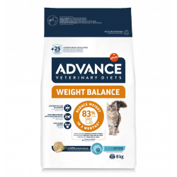 Croquettes pour chat en surpoids Advance Vet cat obesity