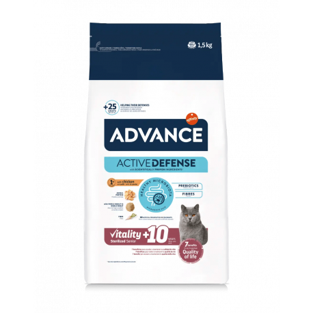 Advance pour chat Senior Stérilisé 1,5Kg