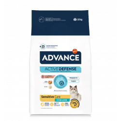 Advance pour chat Sensitive Stérilisé au Saumon 1,5Kg