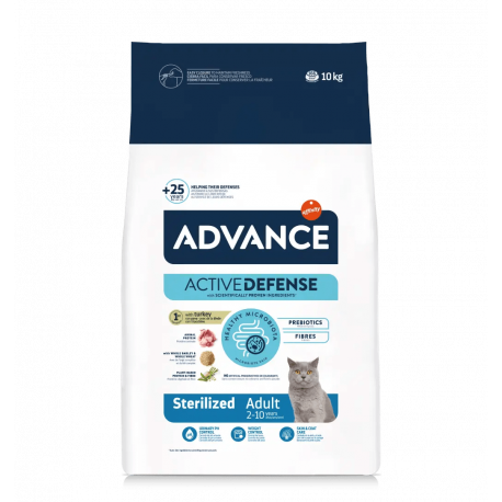 Advance pour chat Stérilisé à la Dinde 1.5Kg