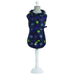 Raincoat blue stars
