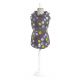 Raincoat grey Dots