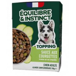 Brique Chien E&I 190g Sauce aux courgettes