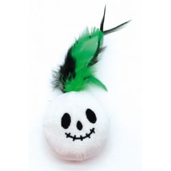 Jouet pour chat Scary Heads avec Herbe a Chat