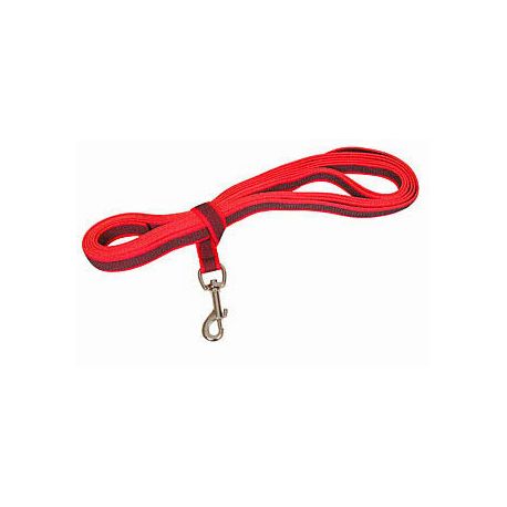 Longe color gomme 3mx20mm rouge