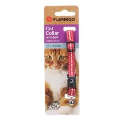 Collier Jinxy pour chat Rouge
