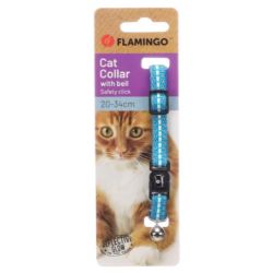 Collier Jinxy pour chat Bleu