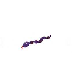 Jouet pour chien snala serpent Violet
