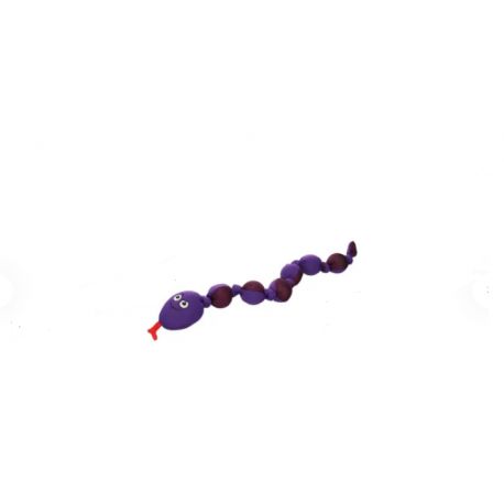 Jouet pour chien snala serpent Violet
