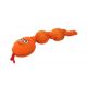 Jouet pour chien snala serpent Orange