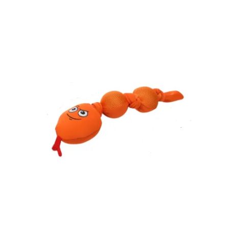 Jouet pour chien snala serpent Orange
