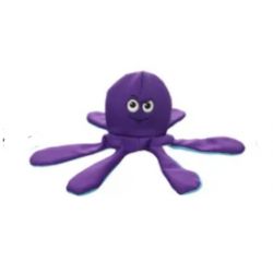 Jouet pour chien franne pieuvre Violet