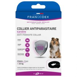 Collier anti-parasitaire Icaridine Chien Noir