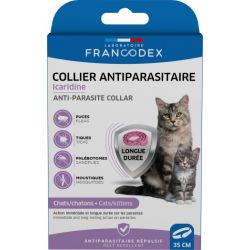 Collier anti-parasitaire Icaridine Chat Rose