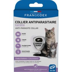 Collier anti-parasitaire Icaridine Chat Noir