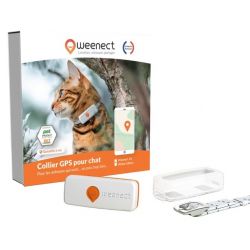 GPS Weenect XS Chat Blanc