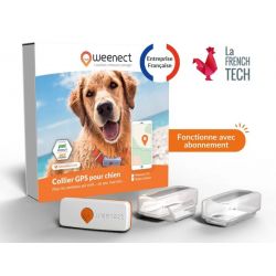 GPS Weenect XS Chien Blanc
