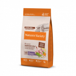 Nature's Variety No Grain (sans céréales) pour chat Stérilisé à la Dinde