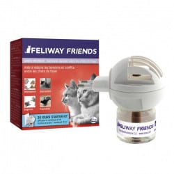 Feliway friends diffuseur + recharge 48 ml