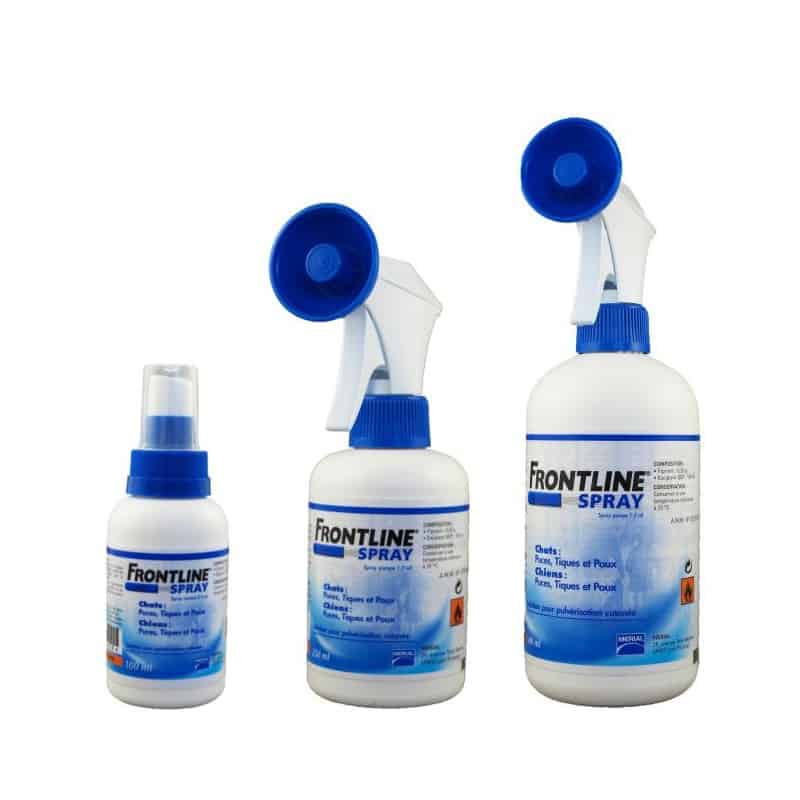 Spray Frontline anti-puce et tique pour chien et chat