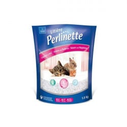 Litière Perlinette micro granulés pour chat et chaton 1,5 kg