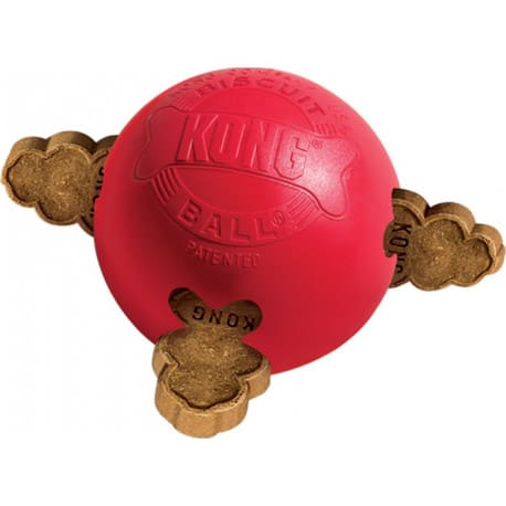 Kong Biscuit Ball Classic, la balle à biscuit pour chien