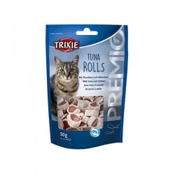 Friandises Premio Tuna rolls pour chat 50gr