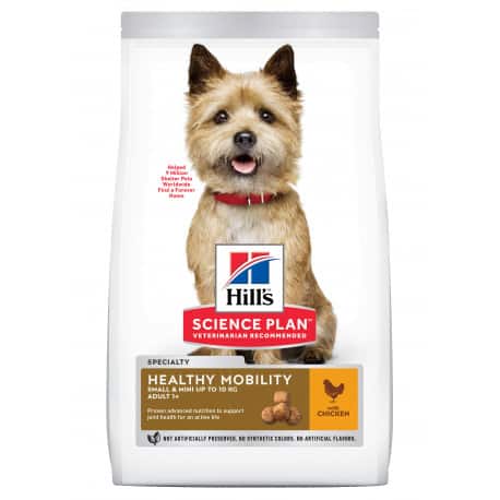 Croquettes pour chien mini, mobilité Hill's Healthy 3 kg
