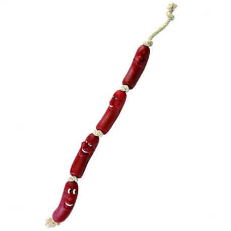 Jouet Snack de 4 saucisses toy 75 cm