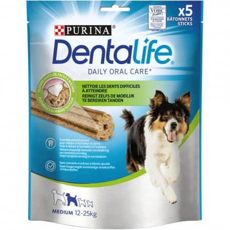 Friandises Dentalife Snacks à mâcher petits formats pour chien