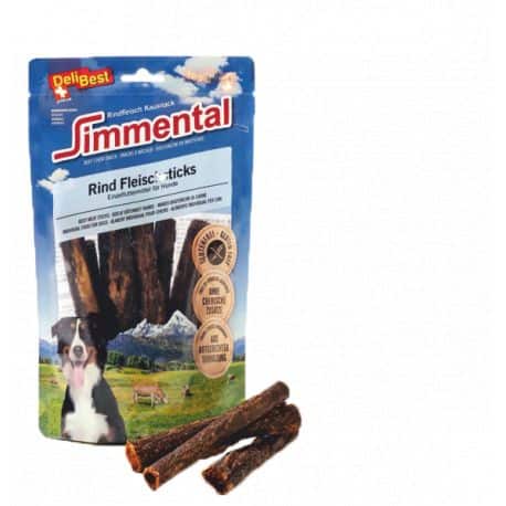 Friandise pour chien mini sticks de viande Delibest