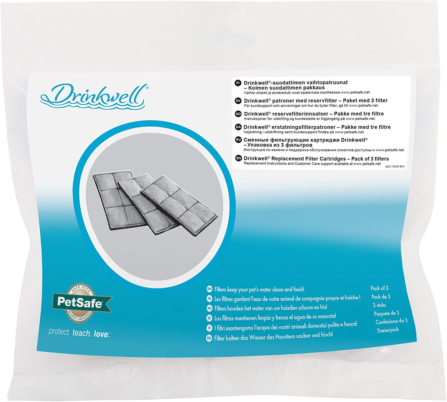 Recharge De Filtre De Charbon De Bois Pour Fontaine Drinkwell Recharge De Filtre De Charbon De Bois Pour Fontaine Drinkwell