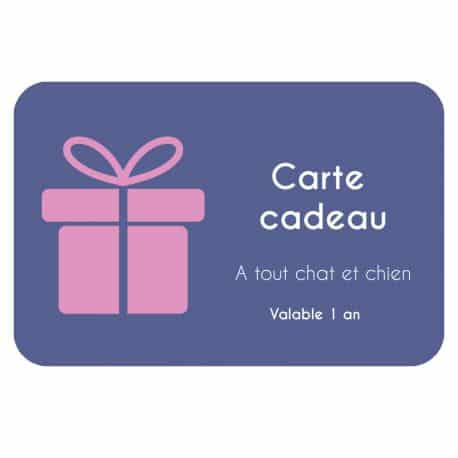 Carte Cadeau A tout chat et chien