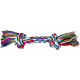 Corde multicolore pour chien, 70 cm