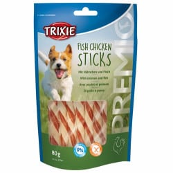 Friandises Premio Fish Chicken Sticks 80g