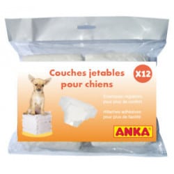 Couches culottes pour chien