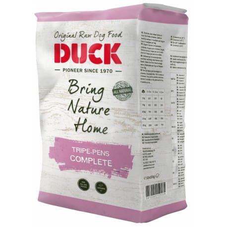 Alimentation surgelée pour chien DUCK Panse Complet