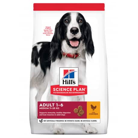 Croquettes pour chien moyen au poulet Hill's Science-Plan