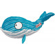 Kong cuteseas whale large pour chien