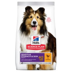 Croquettes pour chien miniature, sensitive Hill's