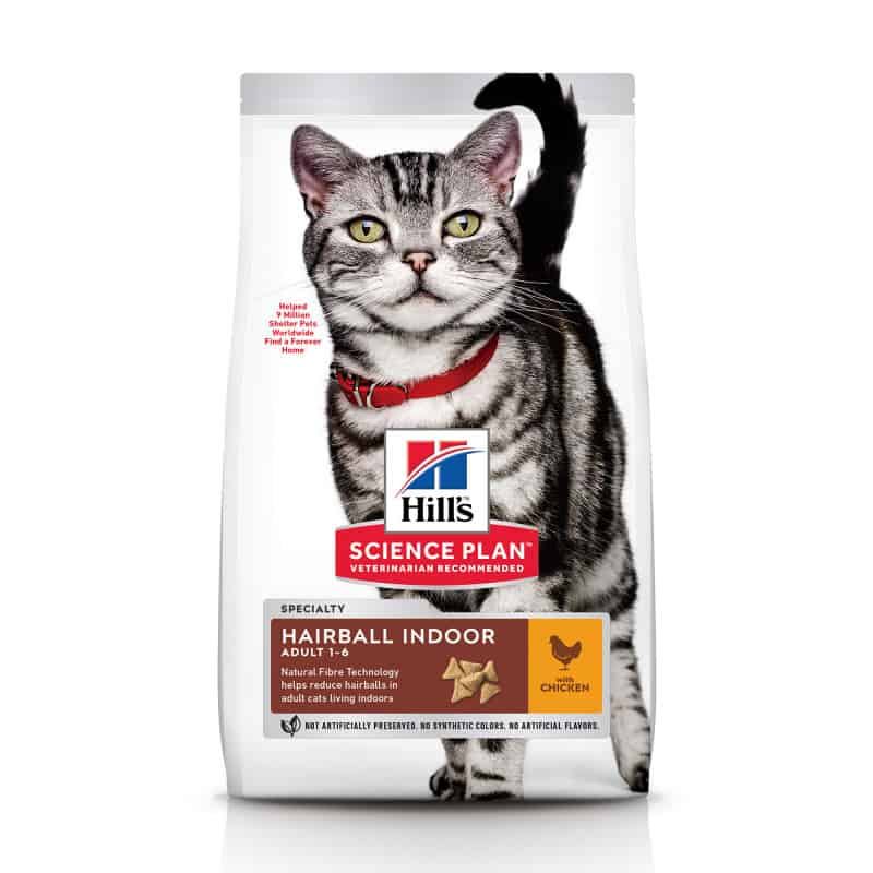 Croquettes Pour Chat Boules De Poils Hill S Science Plan Adult Hairball Control