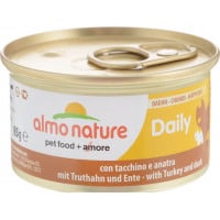 Almo Nature Daily Bouchées à la dinde et canard pour chat 85gr