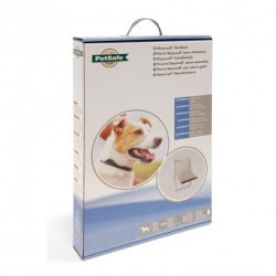 Chatière pour grand chien  45 kg avec cadre aluminium