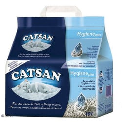 Litière pour chat Catsan hygiène plus 10 l