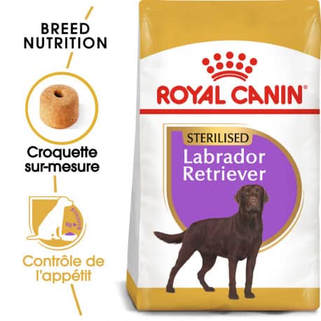 Croquettes pour Labrador Retriever Sterilised adulte Royal canin