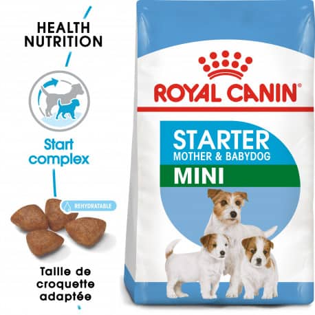 Croquettes pour sevrage petit chiot Royal Canin Mini Starter