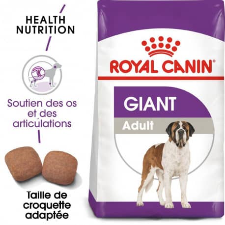 Croquettes pour très grand chien adulte Royal Canin Giant