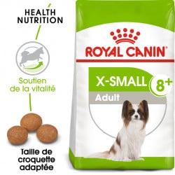 Croquettes pour chien toy adulte Royal Canin X-Small 8+