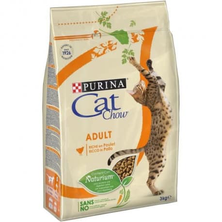 Croquettes pour chat Purina Cat Chow au poulet/dinde, 3kg